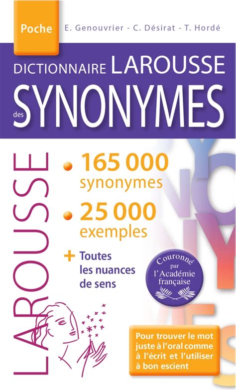 dictionnaire synonyme|Utilisés, tous les synonymes.